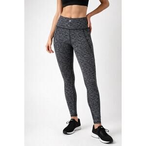 Women’s Gray Space Dye High Rise Leggings Size XS 26” Inseam